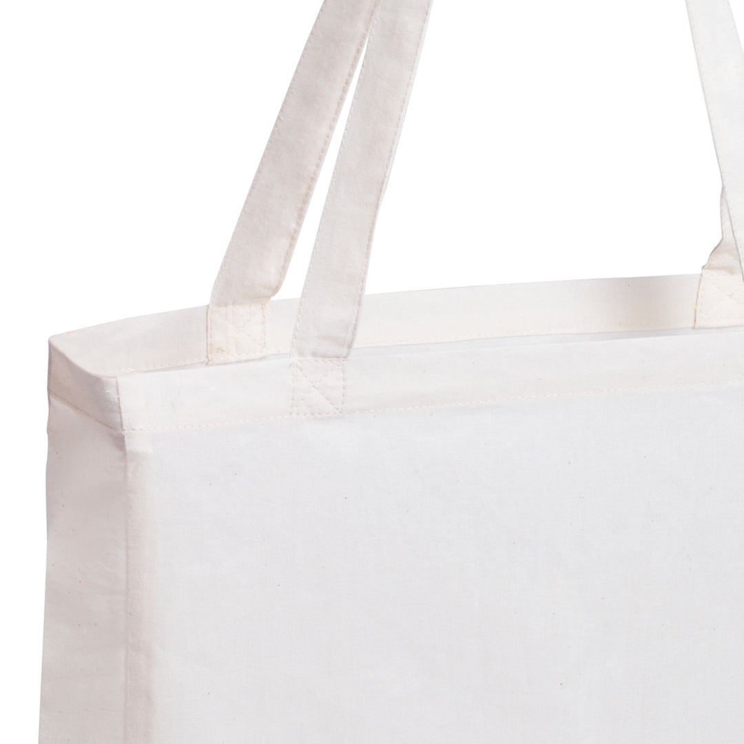 Sac avec soufflet 100% coton résistance 7kg LAKOUS