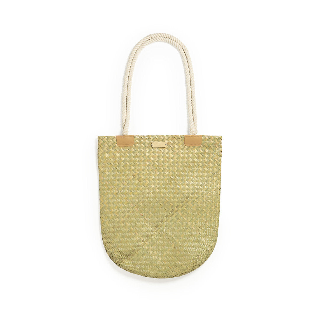 Sac de design décontracté en paille et forme rectangulaire BEDWEY