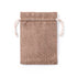 Solution d'emballage respectueuse de l'environnement : sac en polyester, cordon de fermeture, couleurs diverses.
