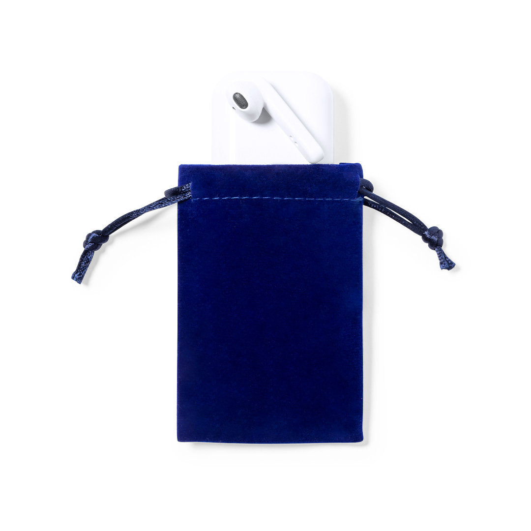 Sac élégant en suédine, cordon de serrage, diverses options de coloris.