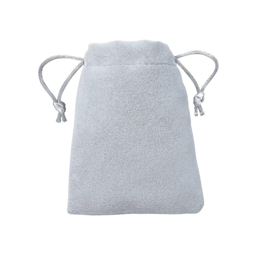 Sac en suédine haut de gamme avec cordon de serrage, large choix de coloris.