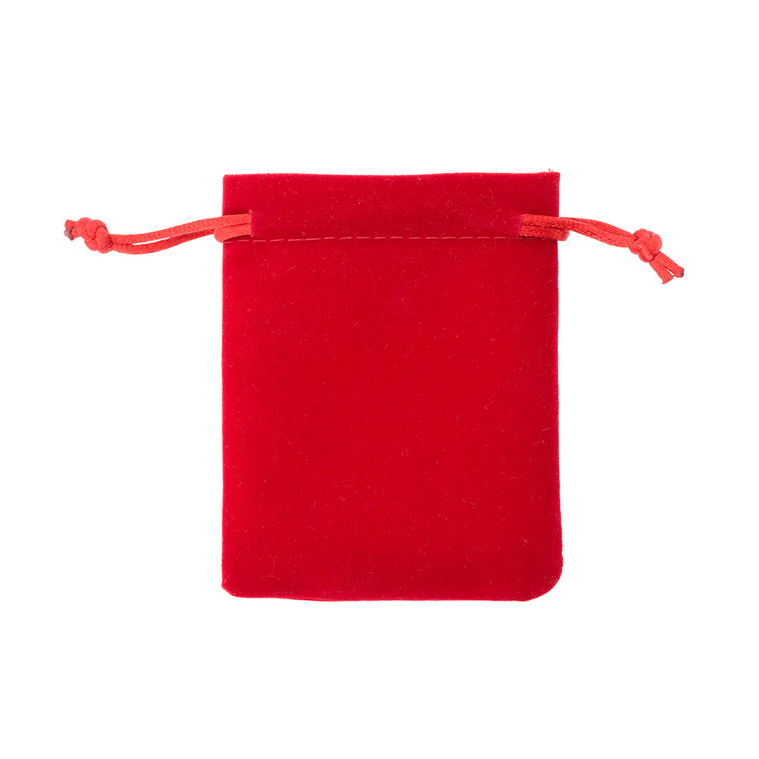 Sac tendance en suédine avec fermeture à cordon, divers coloris disponibles.