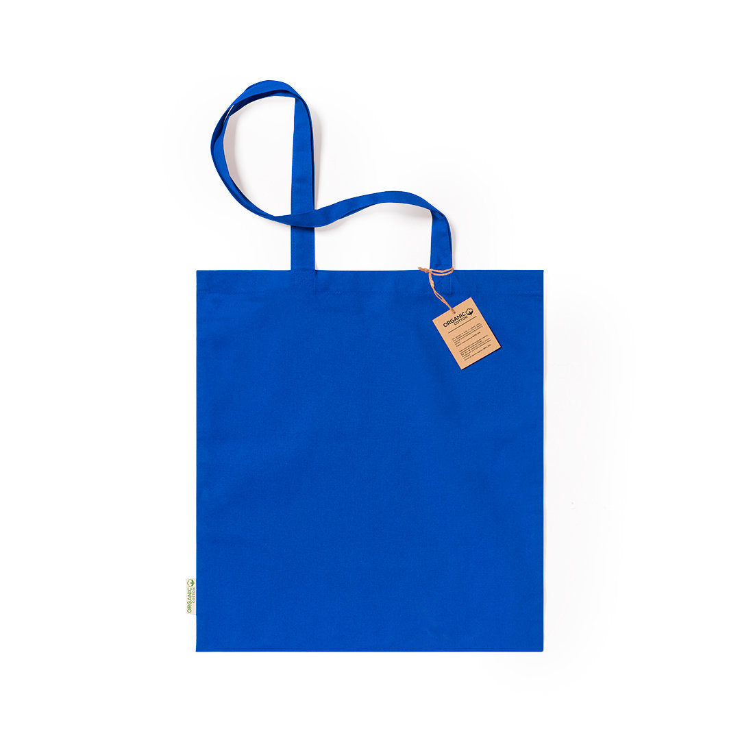 tote bag Comporte une étiquette distinctive en coton biologique, témoignant de son authenticité.