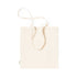 totebag avec Étiquette suspendue en carton recyclé, accentuant l'aspect éco-responsable du produit.