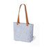 sac en Feutrine RPET et similicuir, combinant esthétique moderne et conscience environnementale.