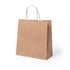 sac en papier cention avec Doté d'un soufflet spacieux pour augmenter la capacité de stockage.