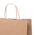 sac en papier cention avec Équipé de poignées courtes renforcées, assurant une prise solide et confortable.