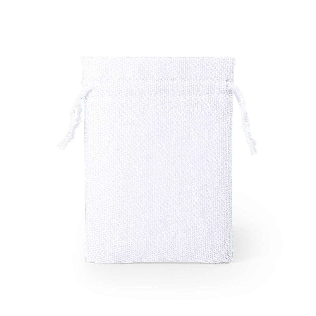 Étui polyvalent en polyester, cordons assortis pour une fermeture stylée, divers coloris.