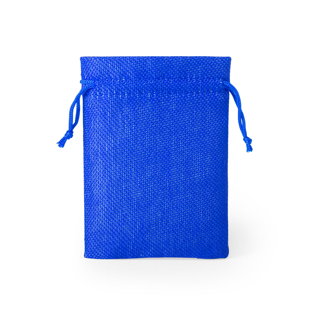 Solution d'organisation : étui en polyester avec cordons, disponibles dans des couleurs variées.