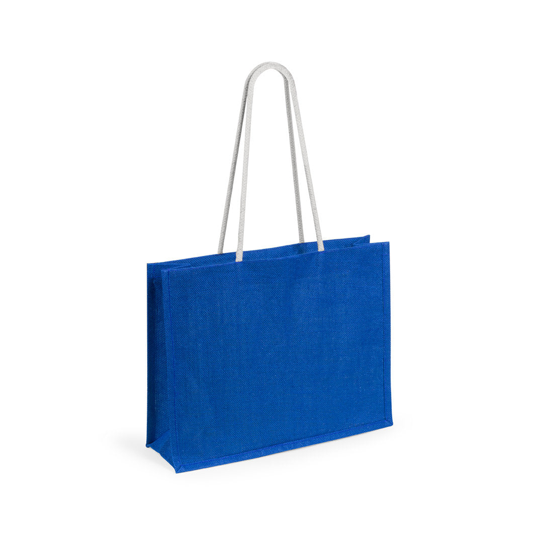sac en toile avec Longueur des anses de 70 cm, permettant un port facile sur l'épaule ou à la main.