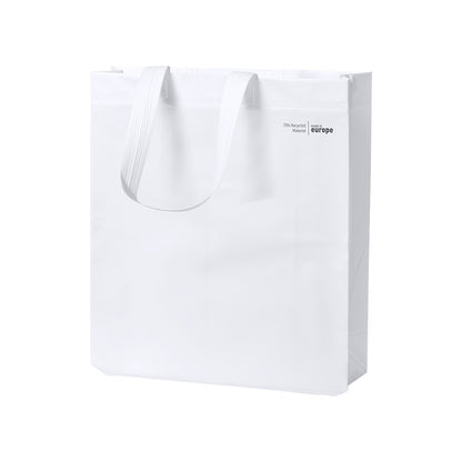 sac liyen blanc avec Longues poignées pour un transport confortable et pratique.