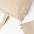 Sac original avec trousse de toilette assortie, en polyester résistant avec une finition naturelle DREXIS