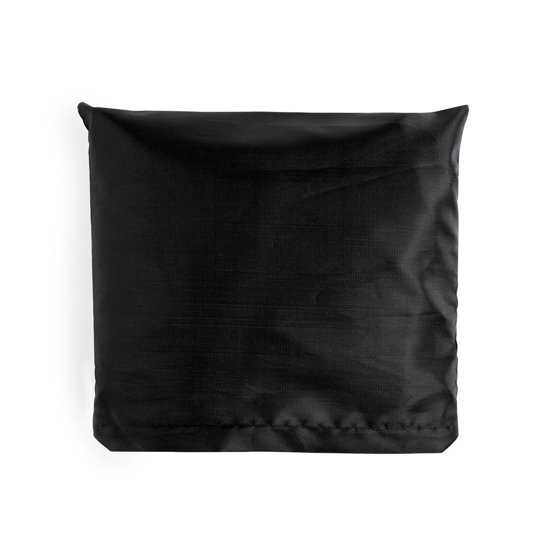Sac pliable en polyester KARENT noir plié