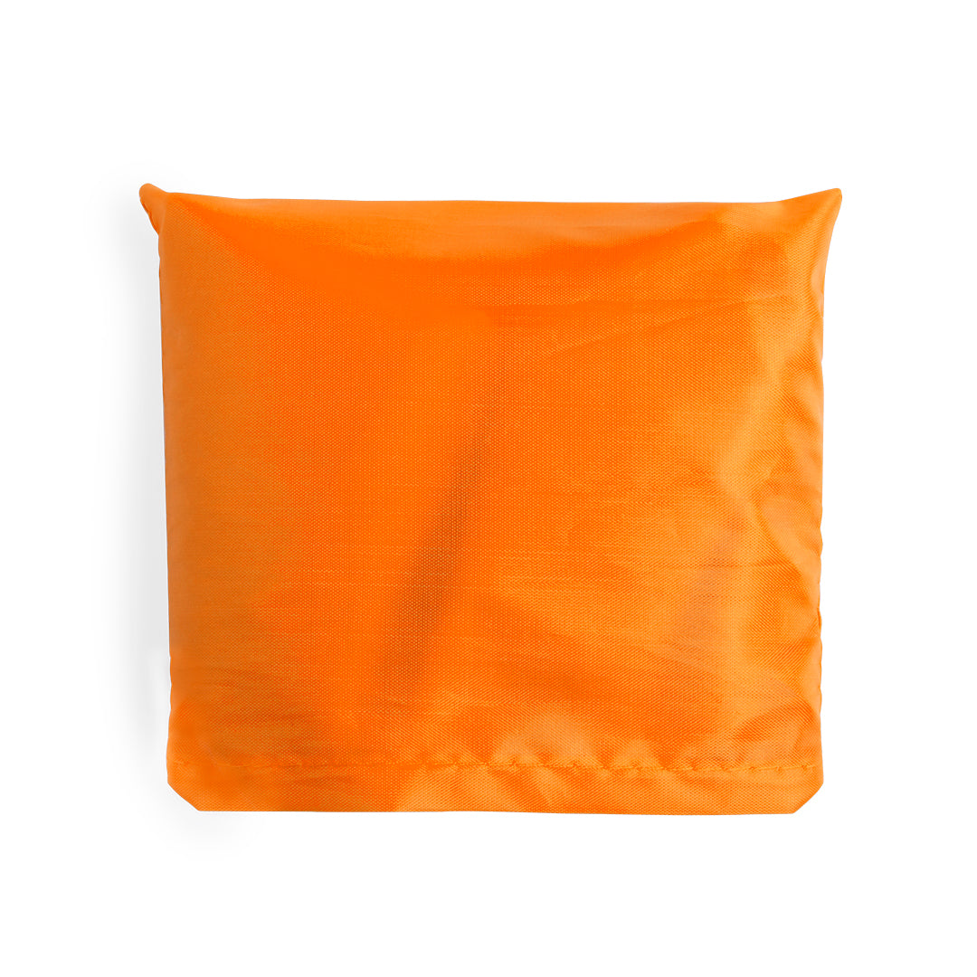 Sac pliable en polyester KARENT orange plié