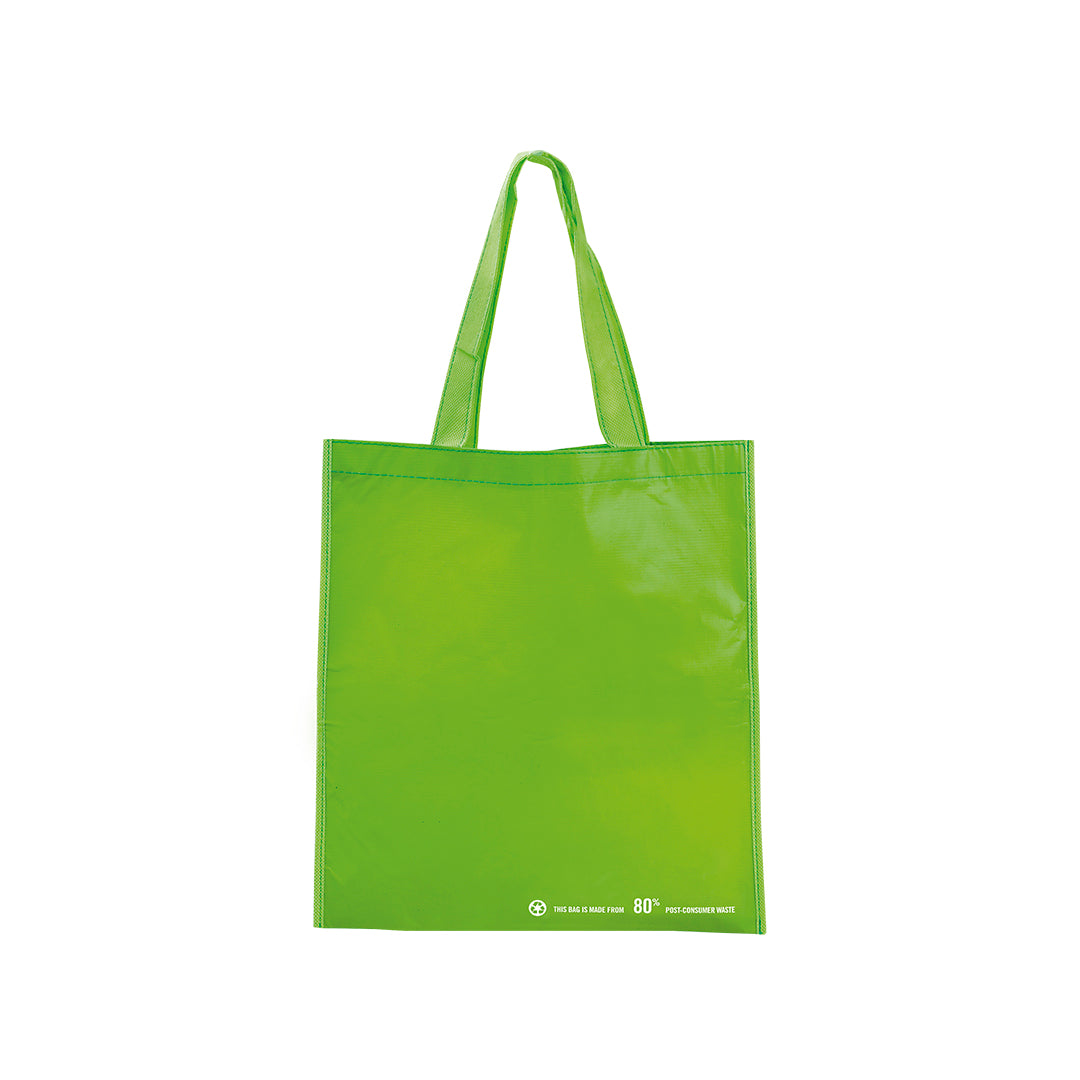 Sac polyester rpet laminé HELENA vert