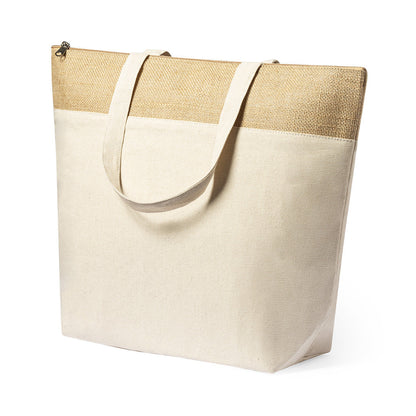 sac thermique linax avec Poignées en coton confortables et renforcées, facilitant le transport même lorsque le sac est plein.