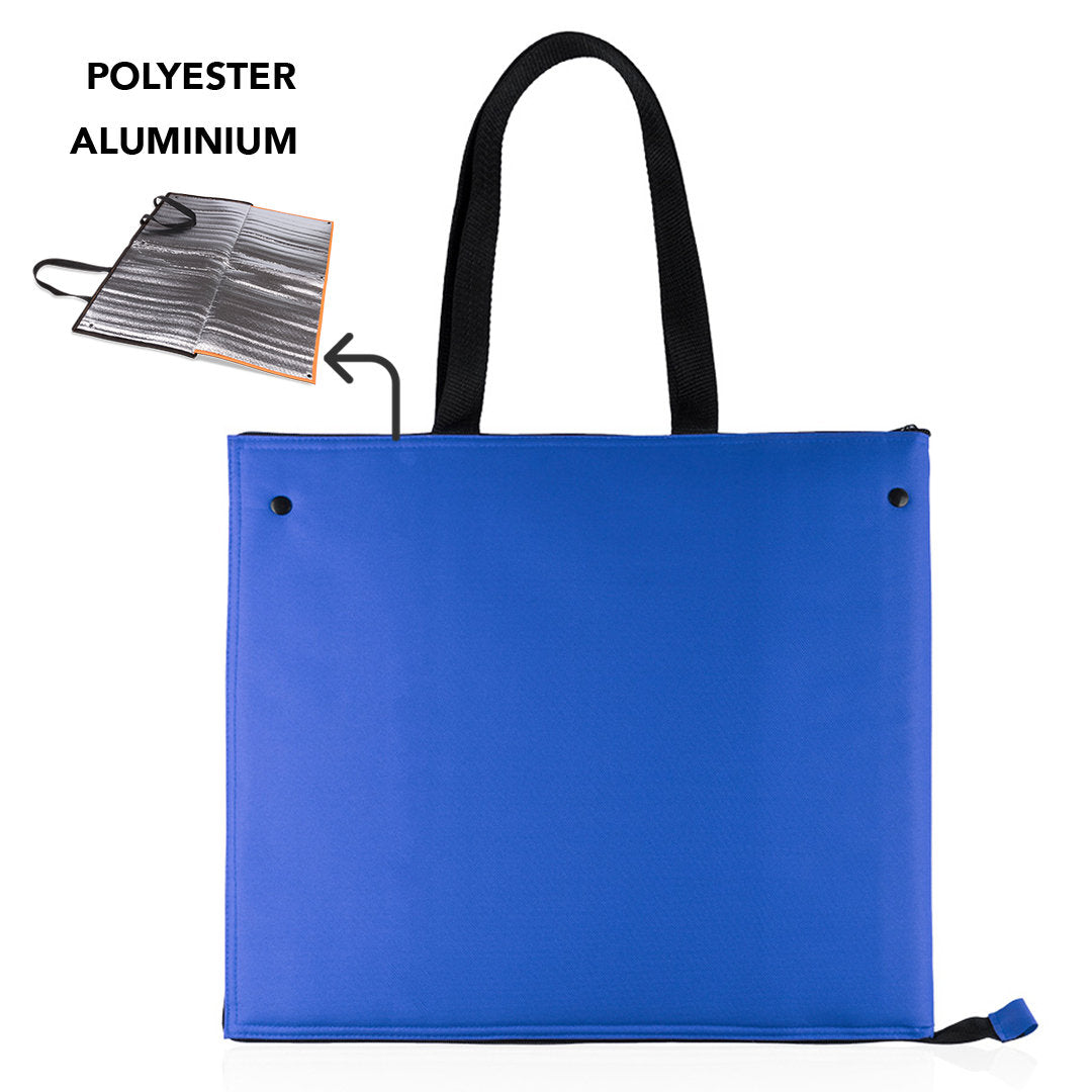 Sac thermique en polyester résistant en 600D avec une fermeture éclair et ouverture totale KLAB