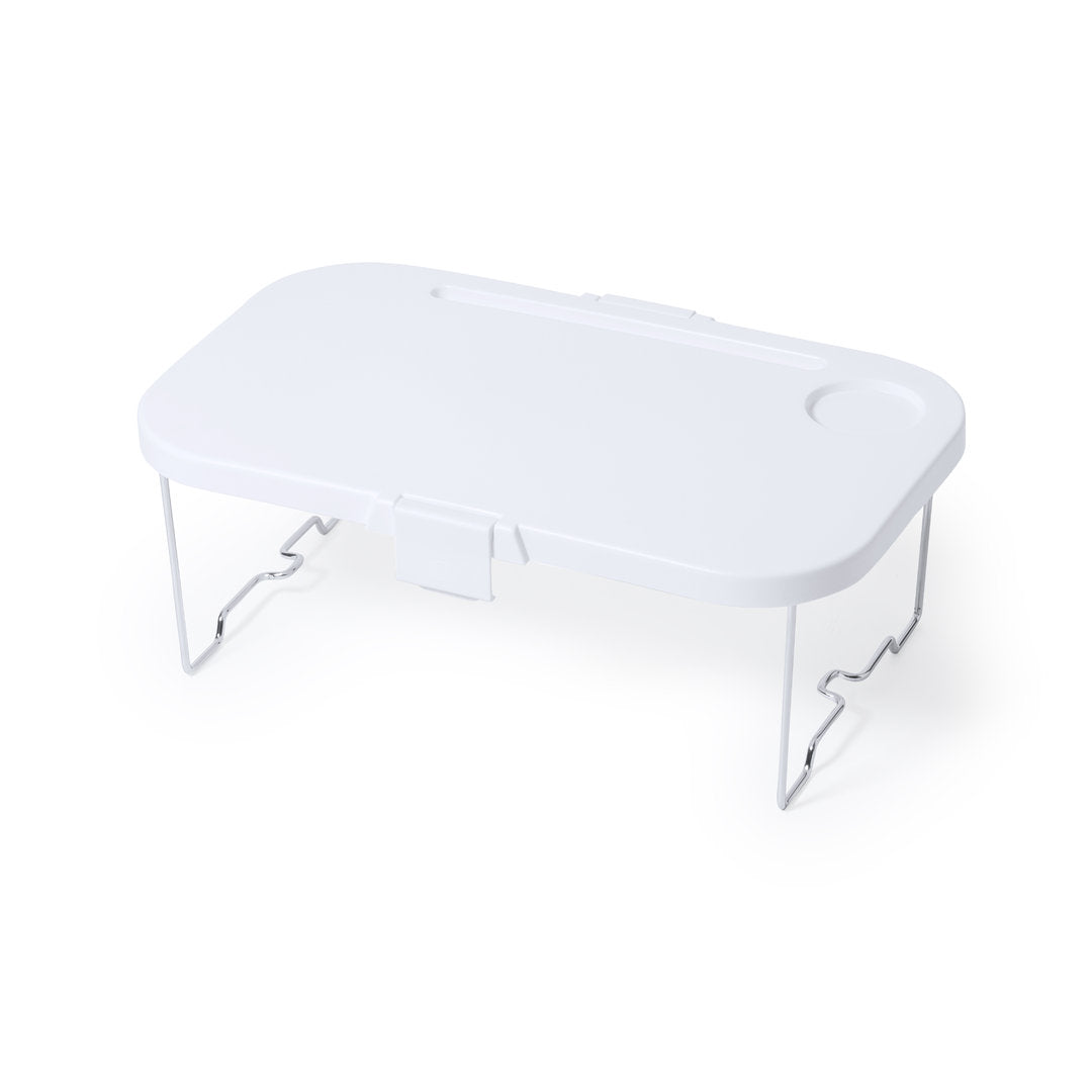 Panier de pique-nique en PP avec table intégrée et supports pour appareils électroniques