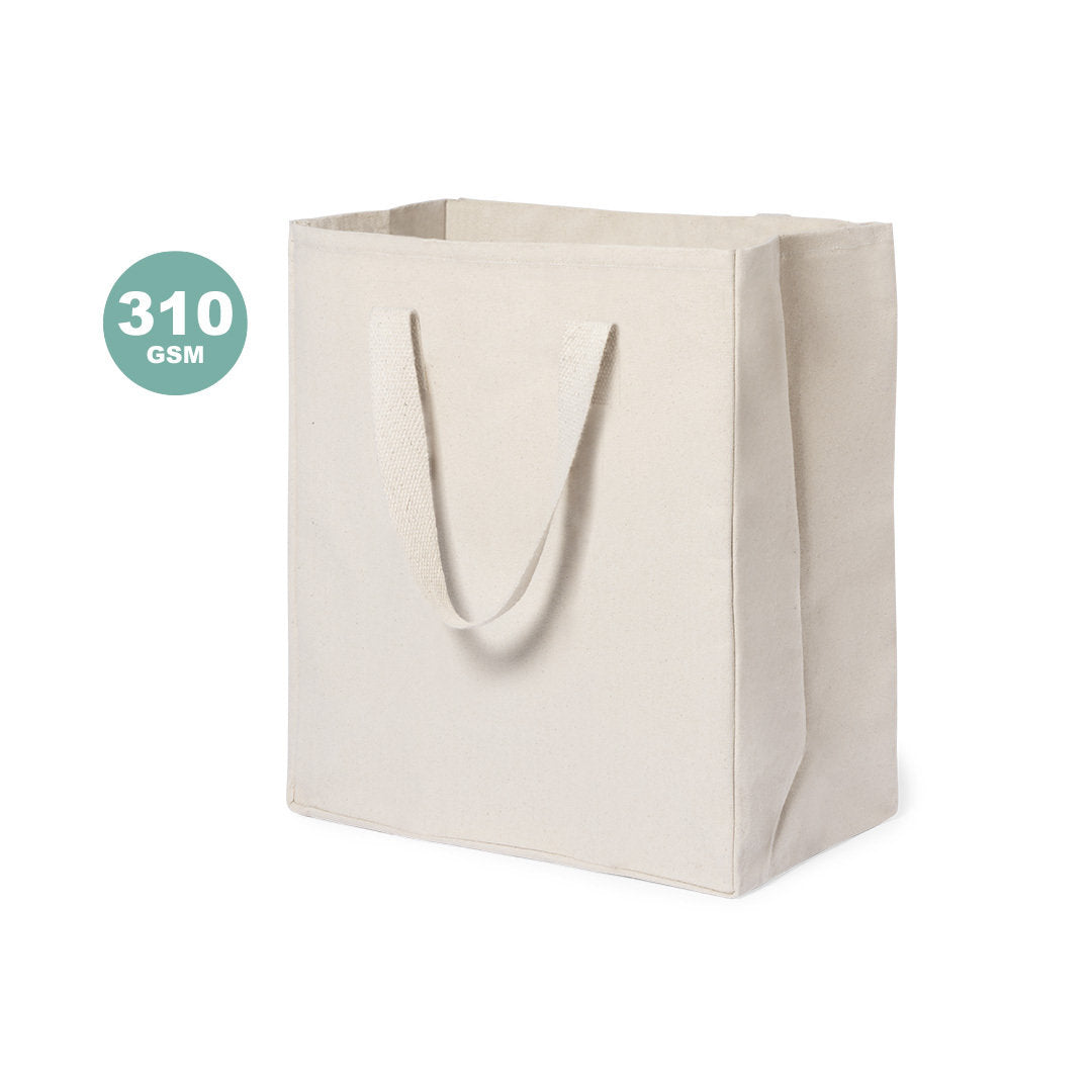 Sac XL en 100% coton avec une capacité étendue, adapté pour des charges volumineuses ou des achats importants personnalisable logo entreprise