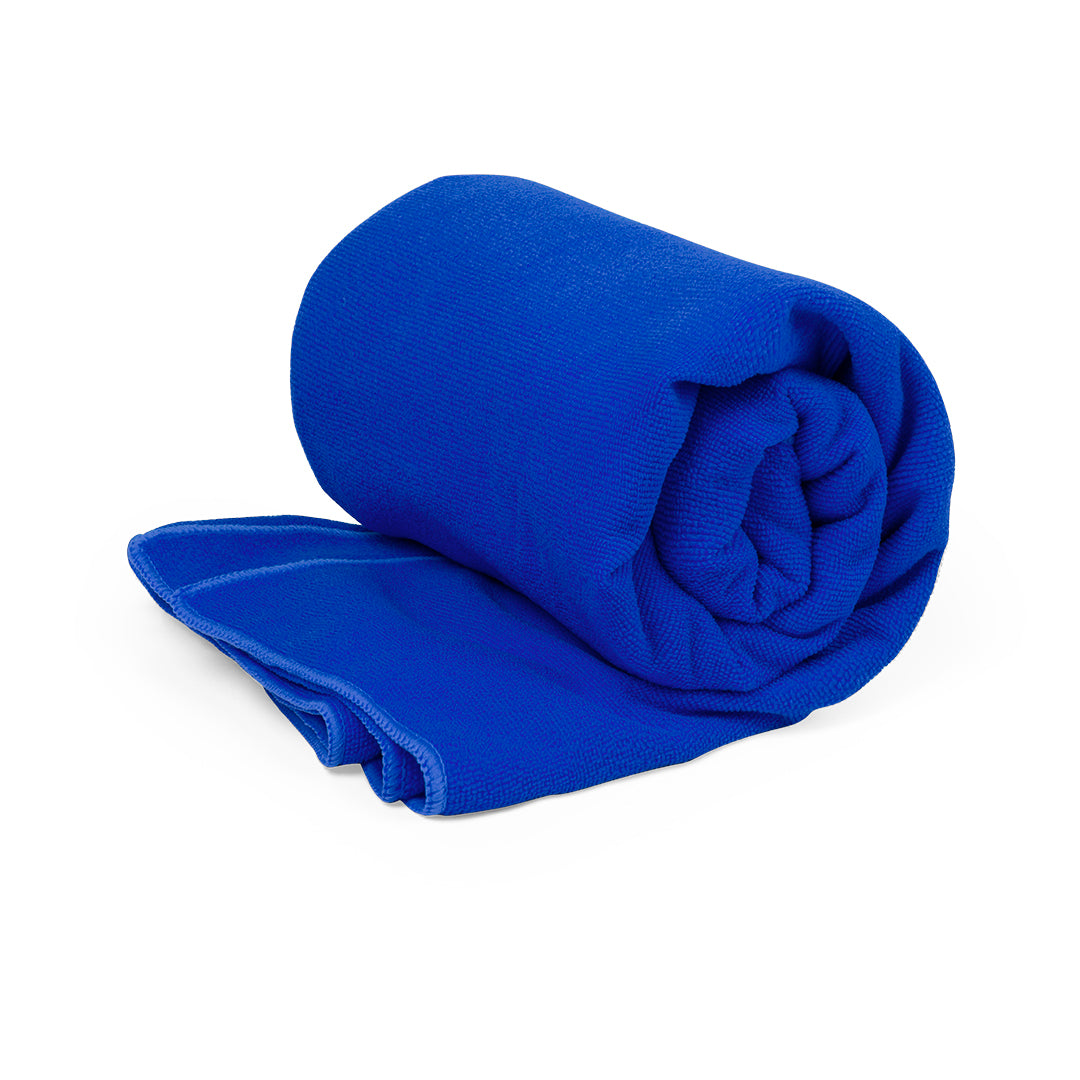 Serviette en microfibre ultra absorbante BAYALAX bleue