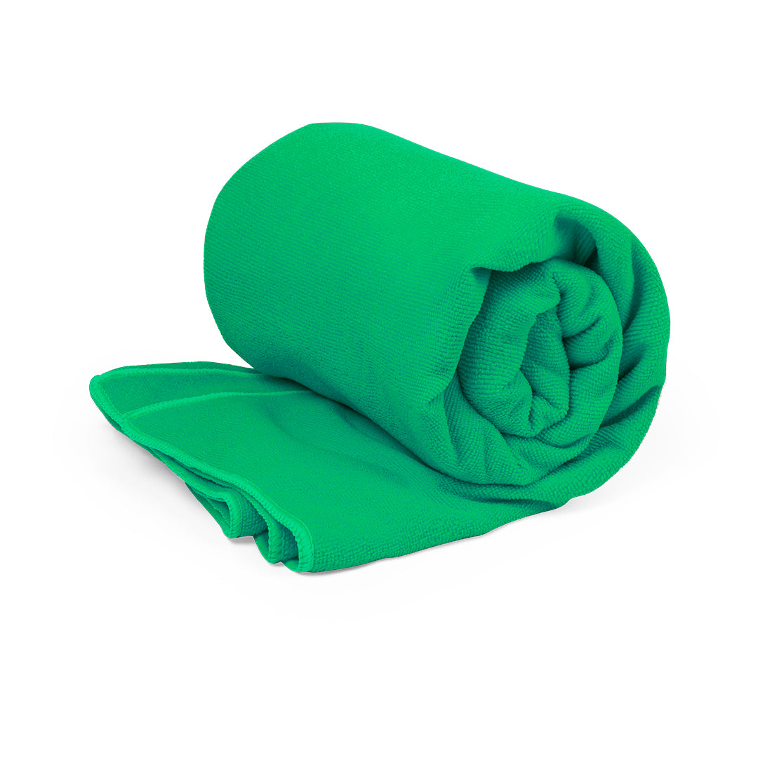 Serviette en microfibre ultra absorbante BAYALAX verte