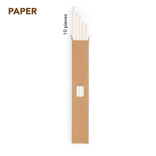 Pailles en papier de la gamme éco-friendly