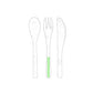Set de couverts en bambou avec étui en coton PLUSIN