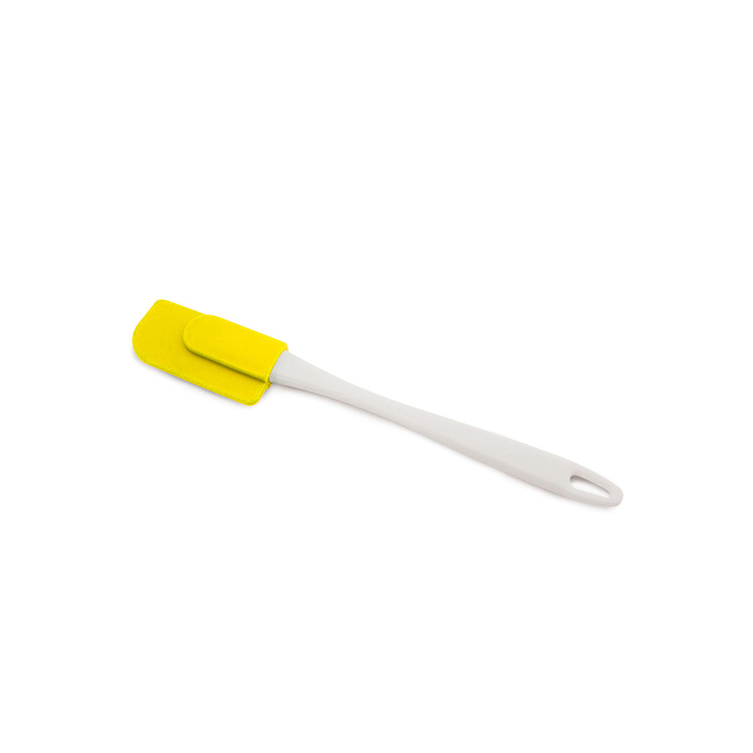 Spatule de cuisine avec extrémité en silicone KERMAN jaune