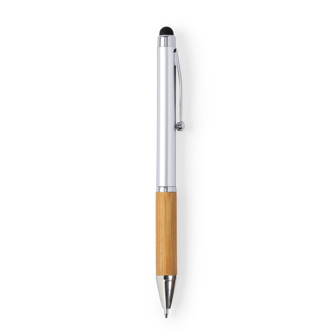 stylo layrox Manche en bambou, mettant en avant un design écologique et naturel.