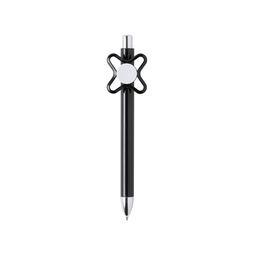 Stylo à bille unique avec fonction spinner anti-stress pour une utilisation ludique et pratique personnalisable logo entreprise