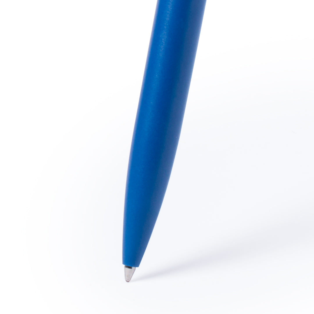 stylo spinning Utilise de l'encre bleue de haute qualité pour une écriture fluide.