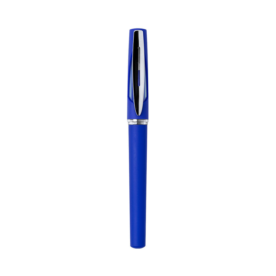 stylo kasty avec Utilise de l'encre de gel bleu, assurant une écriture lisse et continue.