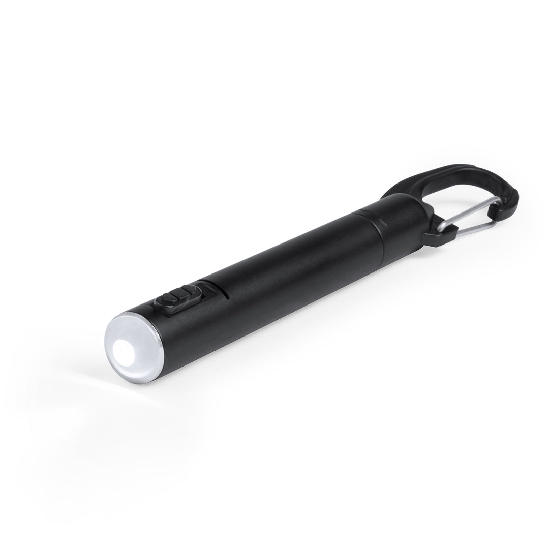 Stylo métallique avec éclairage LED