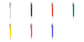 stylo boder Corps disponible en plusieurs couleurs vives, attirant l'attention et offrant une variété de choix.