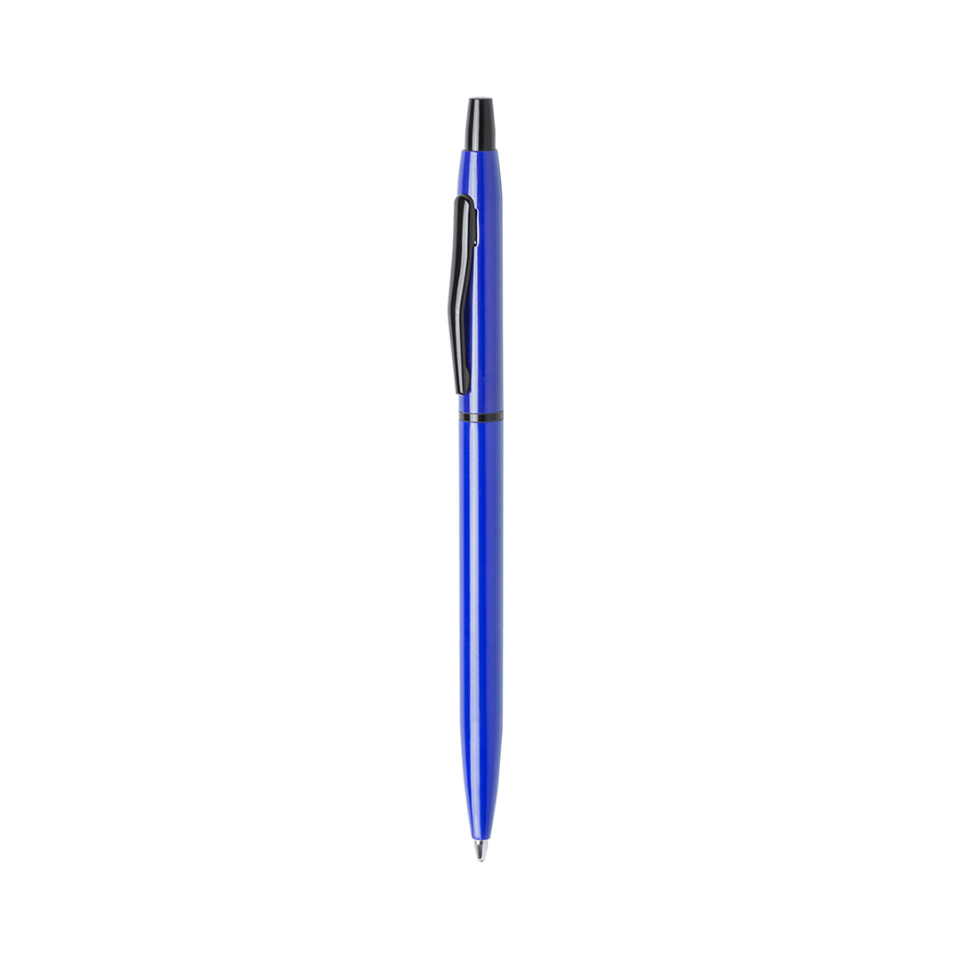 Stylo bille corps en aluminium PIRKE bleu