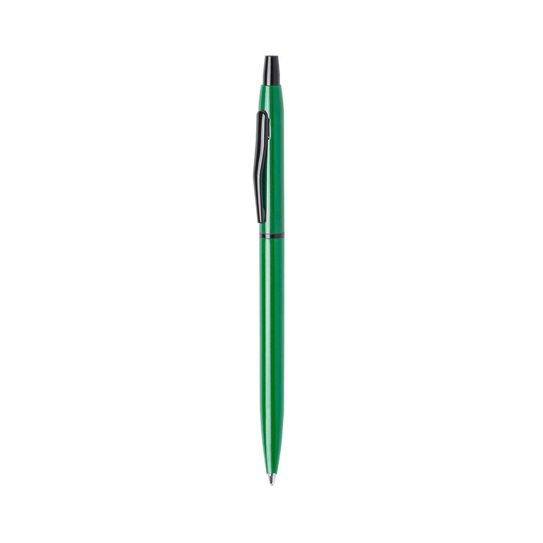 Stylo bille corps en aluminium PIRKE vert