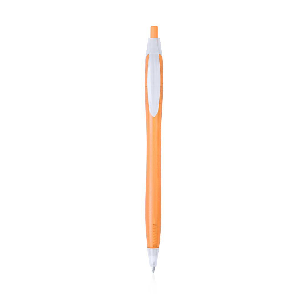 Stylo bille couleur multiple LUCKE orange