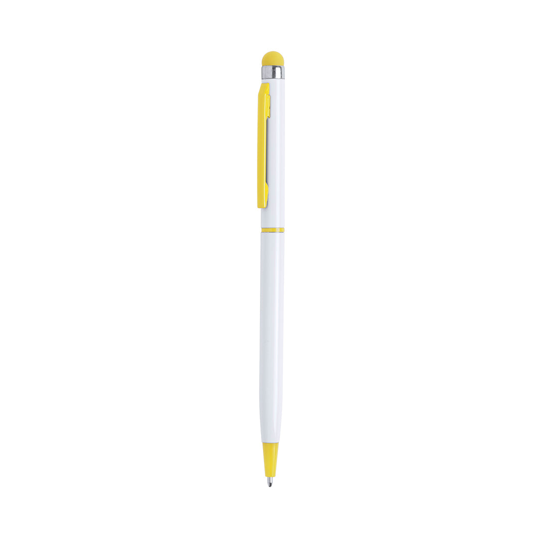 Stylo bille en aluminium DUSER jaune