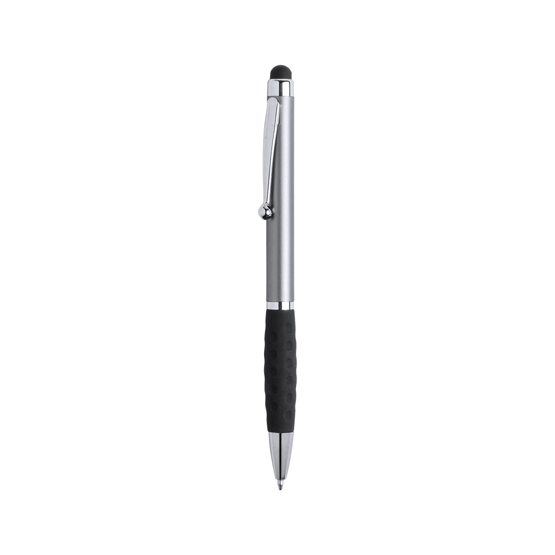 stylo sagur avec Clip métallique robuste pour une fixation sécurisée aux documents ou poches.