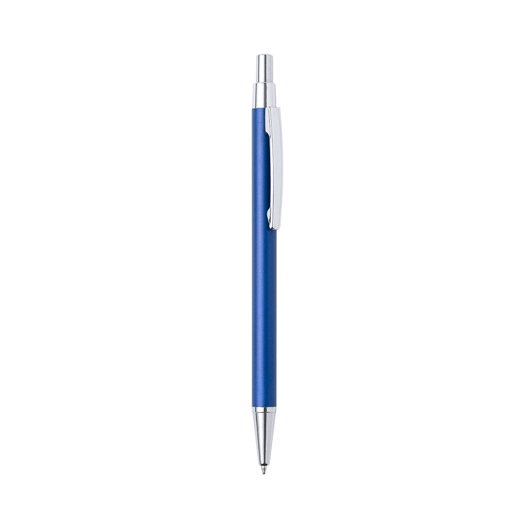 stylo paterson an Aluminium recyclé distinctif sur le dessus du stylo, affirmant l'engagement envers le recyclage.