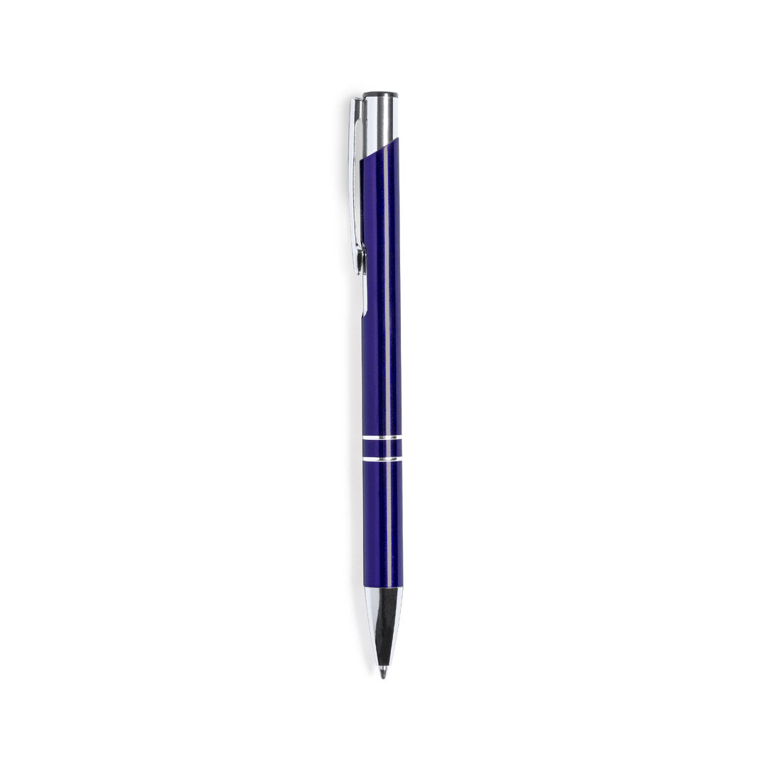 stylo lugging avec Accessoires chromés et clip en métal, ajoutant une touche élégante et pratique.