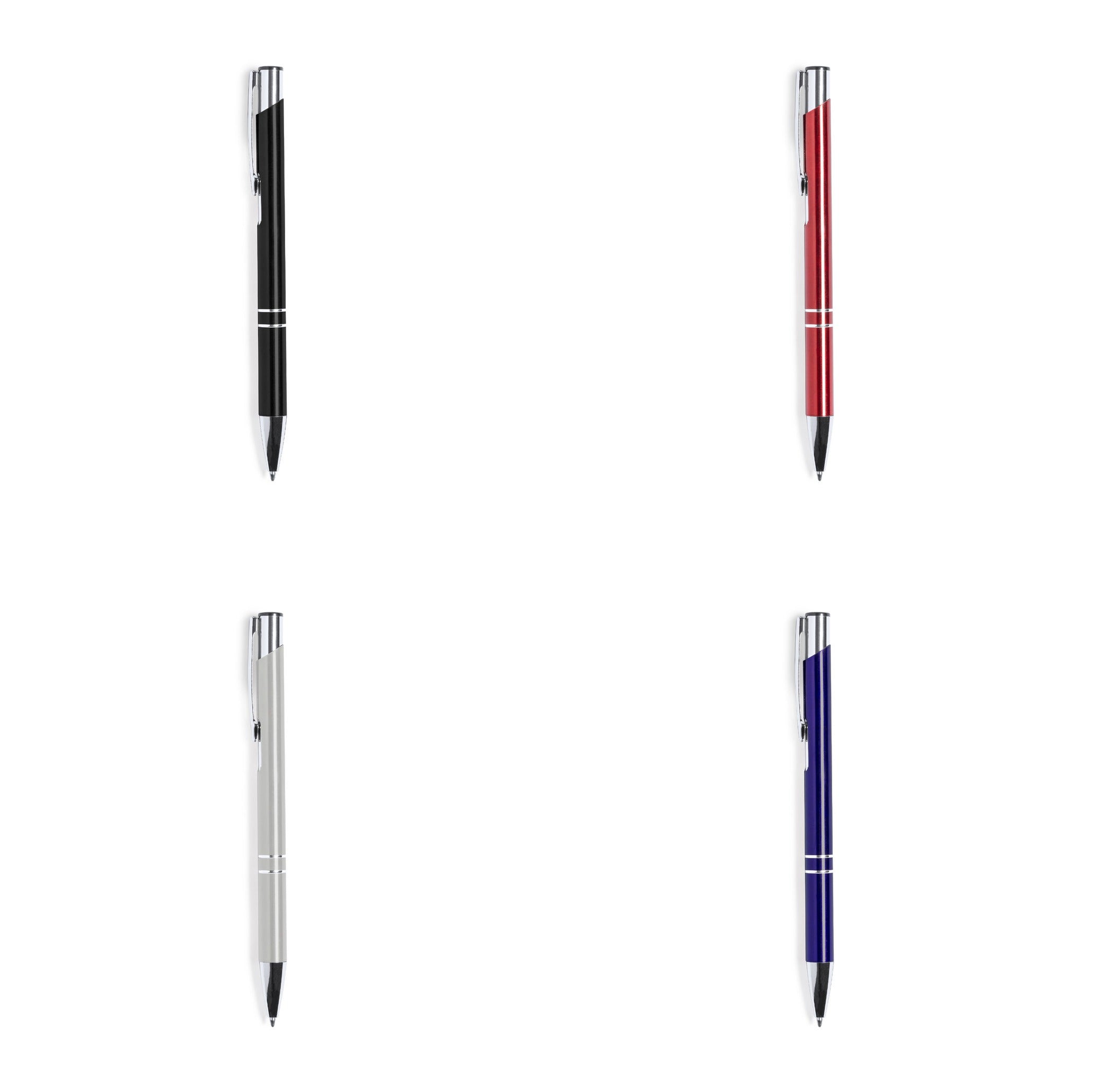 stylo lugging Large gamme de couleurs métalliques pour le corps du stylo, offrant une variété d'options esthétiques.