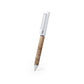 Stylo en liège corps naturel métal SILIAX