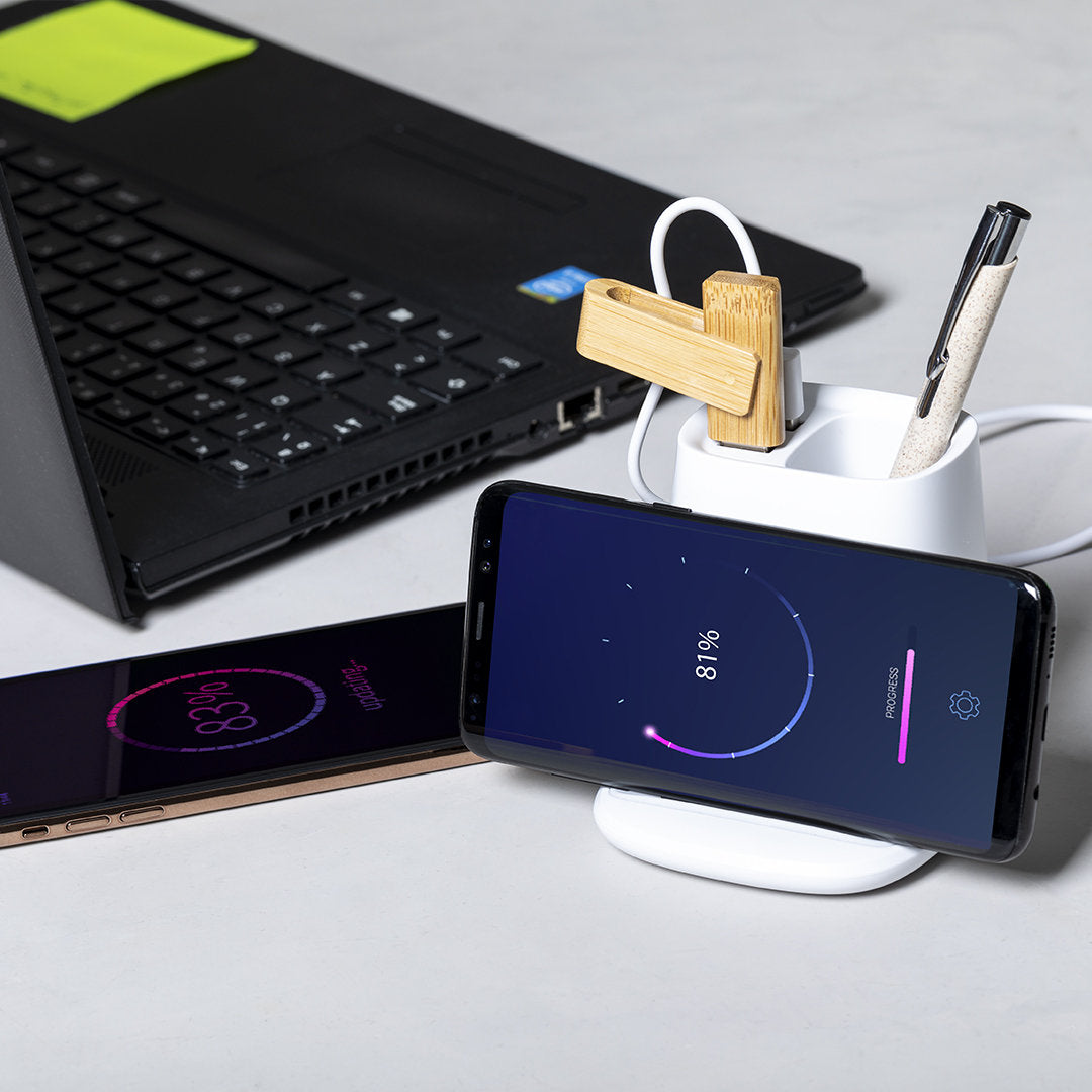 Stylo multifonction 4 en 1, sans fil 5w PEKON chargeur induction