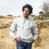 Sweat à capuche coton peigné biologique et de polyester RPET HARNIX