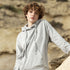 Sweat à capuche coton peigné biologique et de polyester RPET HARNIX