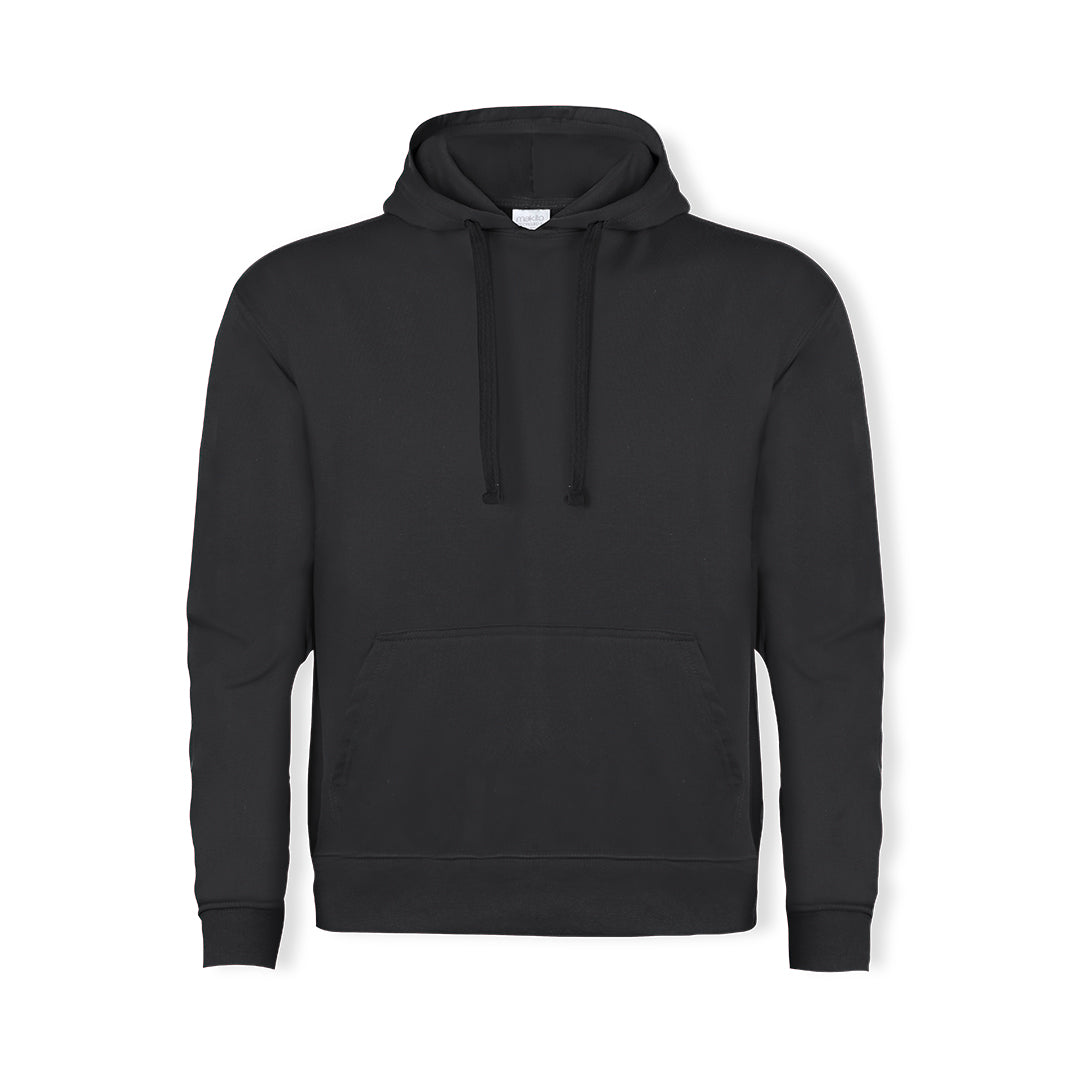 Sweat à capuche coton peigné biologique et de polyester RPET HARNIX
