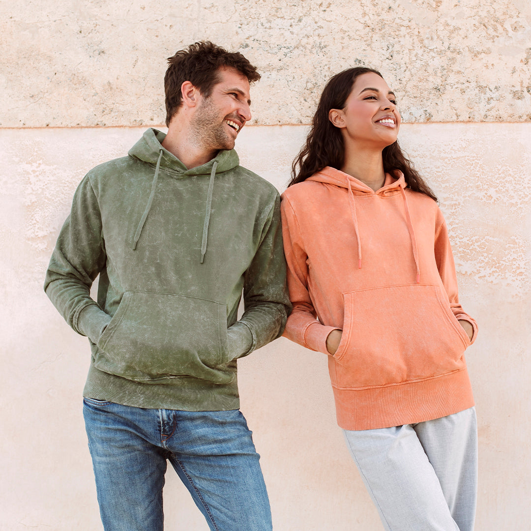 Sweatshirt unisexe avec capuche et tissu GREA