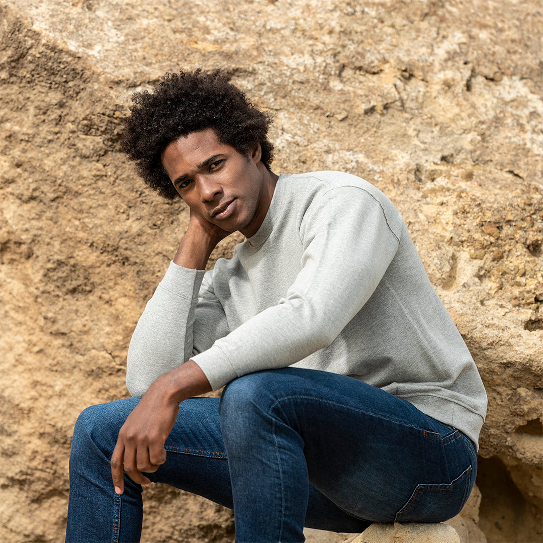 Sweatshirt unisexe pour adultes 60% coton organique et 40% polyester rpet 280gr/m2 SENDEX