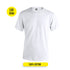 T-shirt blanc 100% coton KEYA MC150